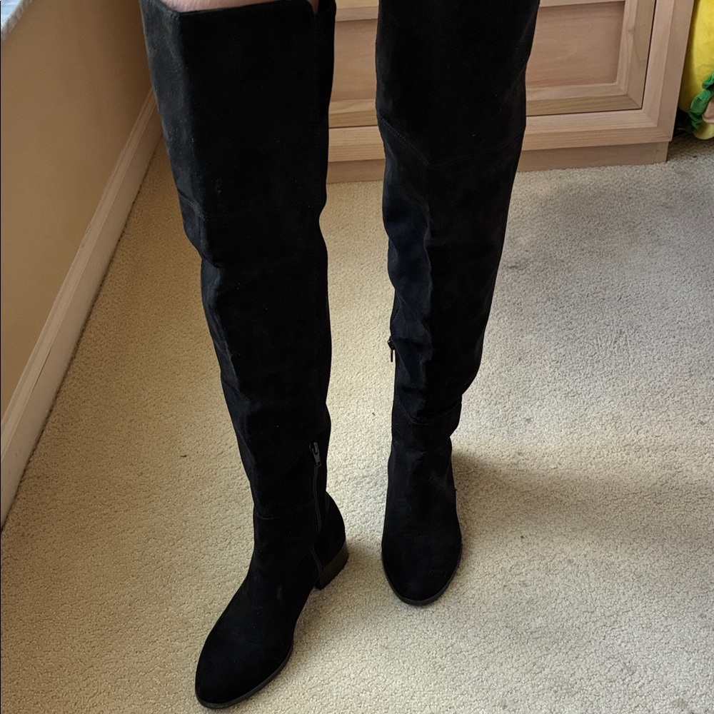 Black Over-the-Knee Boots